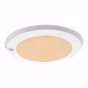 6" LED Disk Downlight – Motion Sensor – 15W – 5CCT Selectable – Surface Mount & Recessed Retrofit – Energy Star