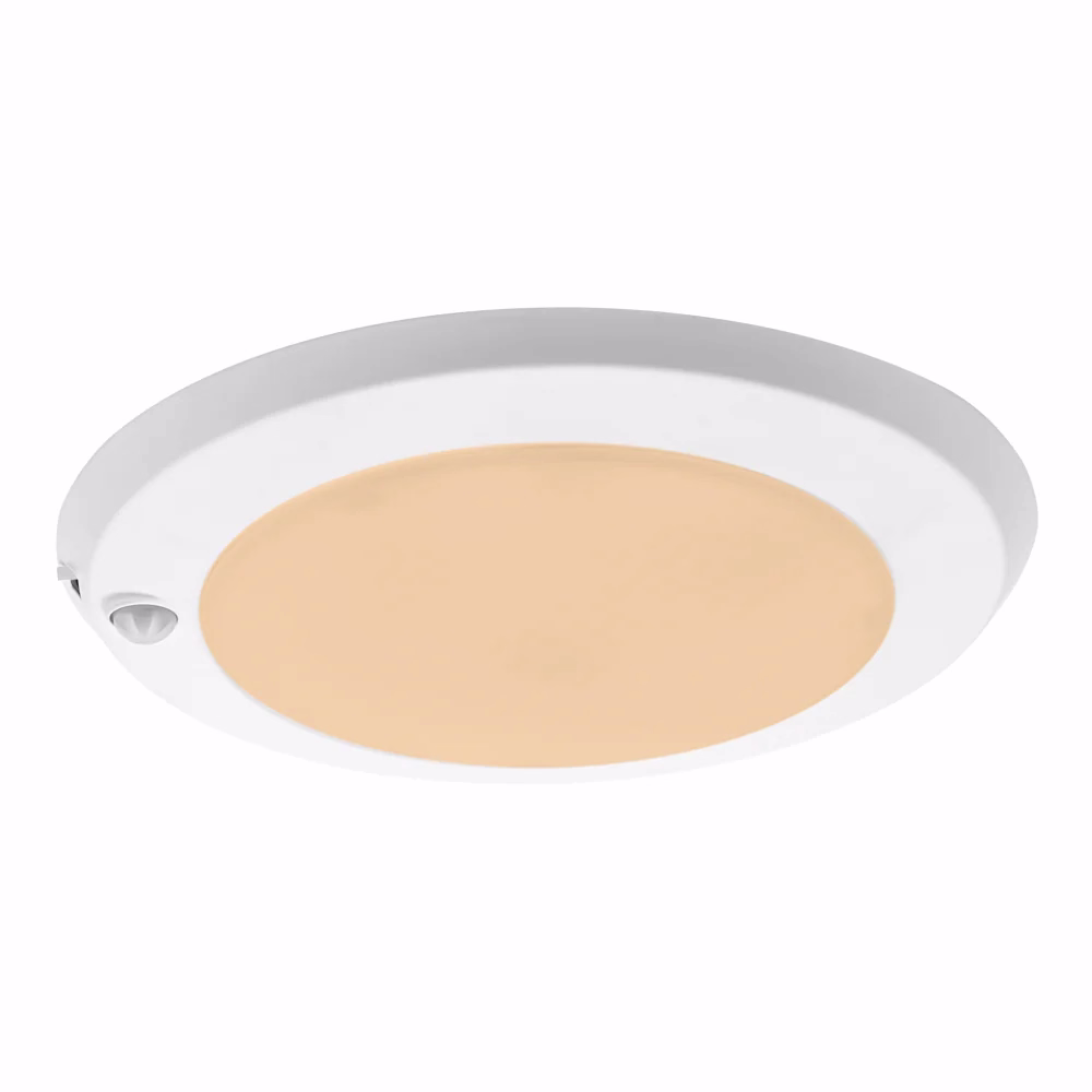 6" LED Disk Downlight – Motion Sensor – 15W – 5CCT Selectable – Surface Mount & Recessed Retrofit – Energy Star