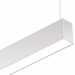 LED Architectural Linear Light 2.3 Inch width Pendant and Surface 6 1