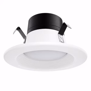 4" LED Retrofit Recessed Downlight Baffle – 8/10/12W – 5CCT Selectable – ETL Energy Star