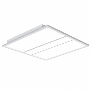 2x2 LED Floating Curved Troffer 35W Field Selectable Commercial Ceiling Light