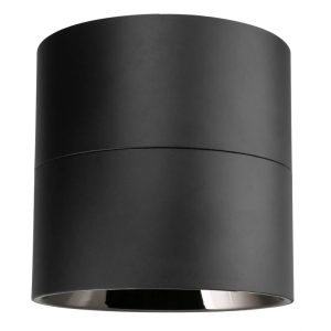LED Cylinder Light 8-Inch Black Finish 90 CRI Surface Mount (OSL-CYL-8)