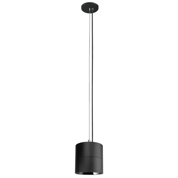 LED Cylinder Light 4-Inch Black Finish 90 CRI Cable Pendant Mount (OSL-CYL-4) - Image 2