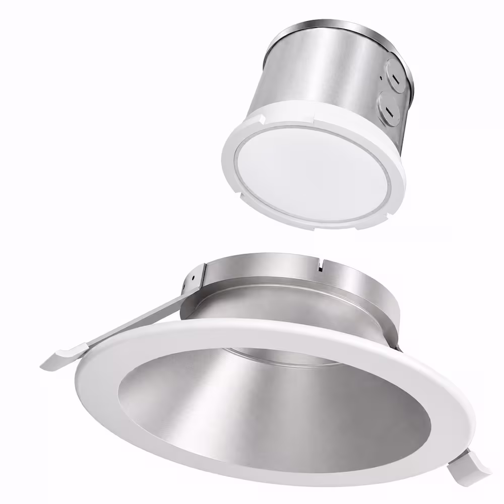 4" LED Commercial Recessed Downlight | 10W-40W Selectable – Up to 3,400 Lumens – 120-277V - Image 2
