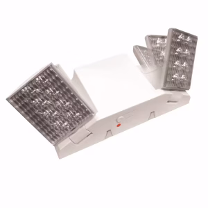 LEDR-2 LED Emergency Light – Adjustable Optics, 90-Minute Battery Backup, UL Listed