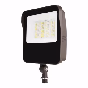 65W LED Flood Light – Wattage & CCT Selectable, Up to 9,700 Lumens, 120-277V