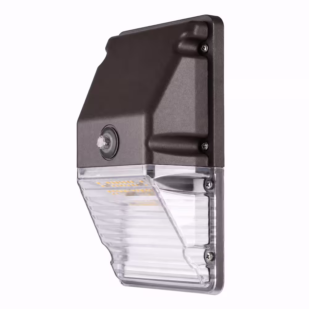 LED Mini Wall Pack Light | 15W/25W | 3-CCT Selectable | Photocell | DLC Premium | 120-277V