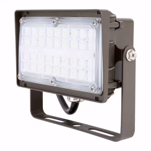 60W LED Flood Light – Wattage & CCT Selectable, 8,400 Lumens, 120-277V