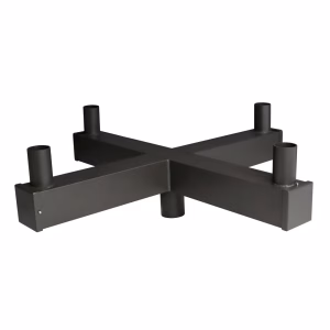 Low Profile Bullhorn Adapter, 4 Vertical Tenons at 90°