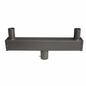 Low Profile Bullhorn Adapter, 2 Vertical Tenons at 180°