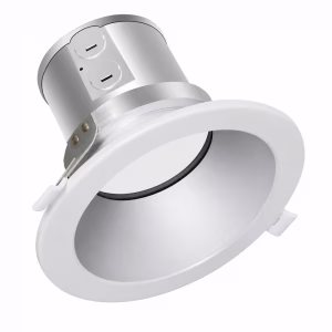 6" LED Commercial Recessed Downlight | 10W–60W Selectable – Up to 6,180 Lumens – 120-277V
