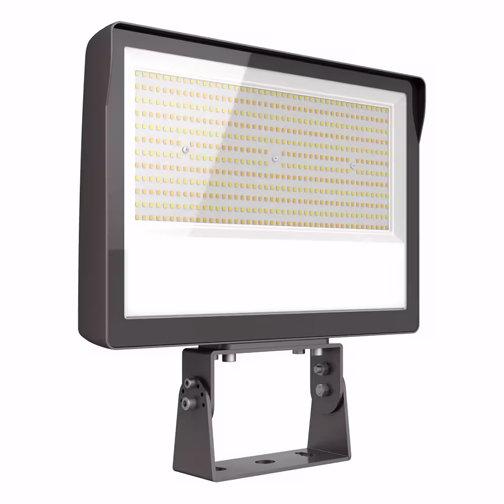 200W LED Flood Light – 100/150/200W Field Selectable – Up to 30,000 Lumens – CCT Selectable – DLC Premium