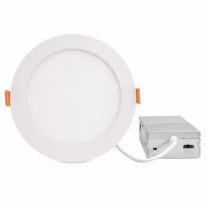 6 Inch Ultra Slim LED Wafer Downlight | 12W | 980 Lumens | 5-CCT Selectable | IC Rated | Wet Location