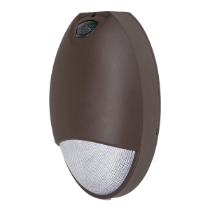 Emergency LED Mini Wall Pack Light 120 277V CR 7054 1