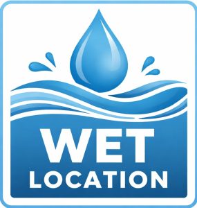Wet Location logo