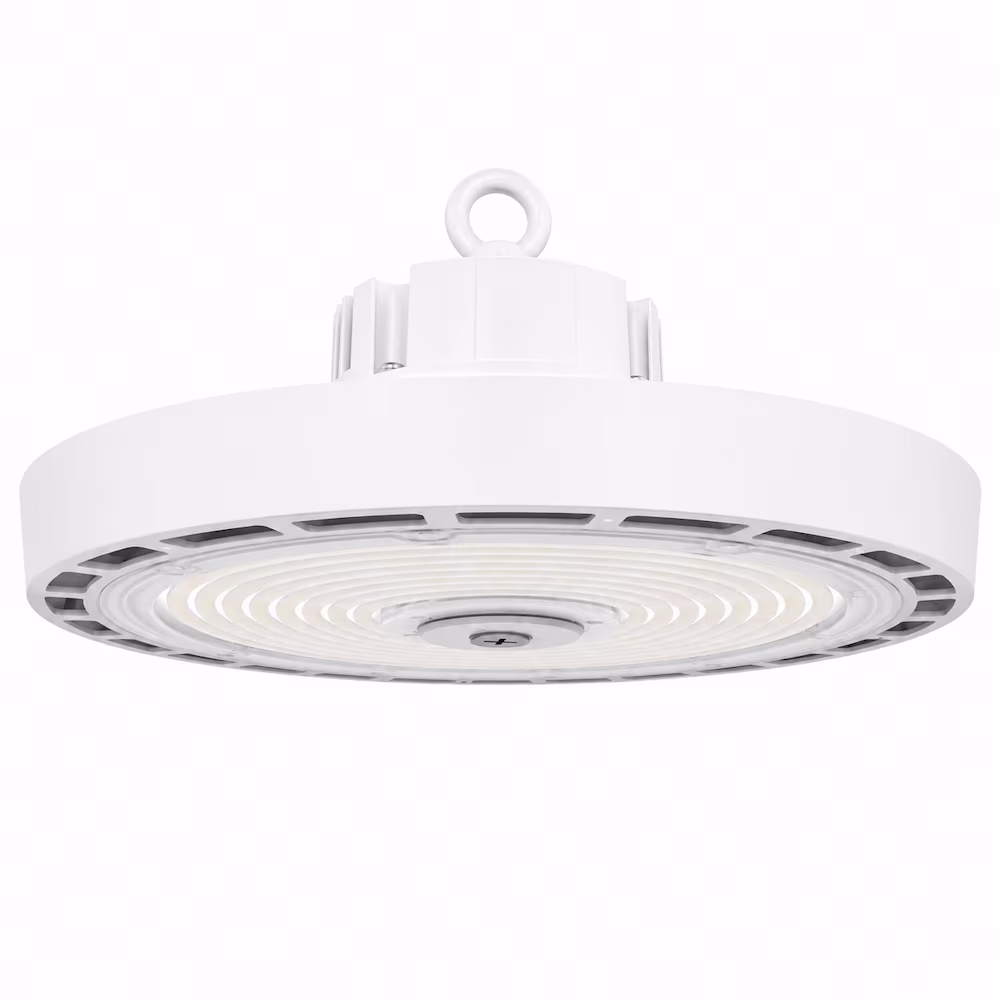 150W LED UFO High Bay Light – 24,000 Lumens – Field Selectable – IP65 – DLC Premium – 120-277V - Image 2