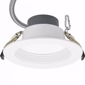 6" LED Commercial Recessed Downlight – 12W/17W/22W Selectable – 5CCT (2700K-5000K) – 0-10V Dimmable – IC Rated