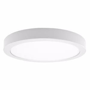 7" Die-Cast Flush Mount LED Downlight, 15W, 5CCT Selectable, Triac Dimmable, Wet Location Rated