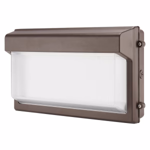 MWP16 90W LED Wall Pack, Clear or Glass Diffuser, CCT & Wattage Selectable, DLC Premium