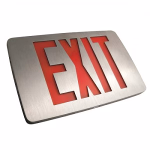 KZXTEU Thin Die-Cast Aluminum LED Exit Sign